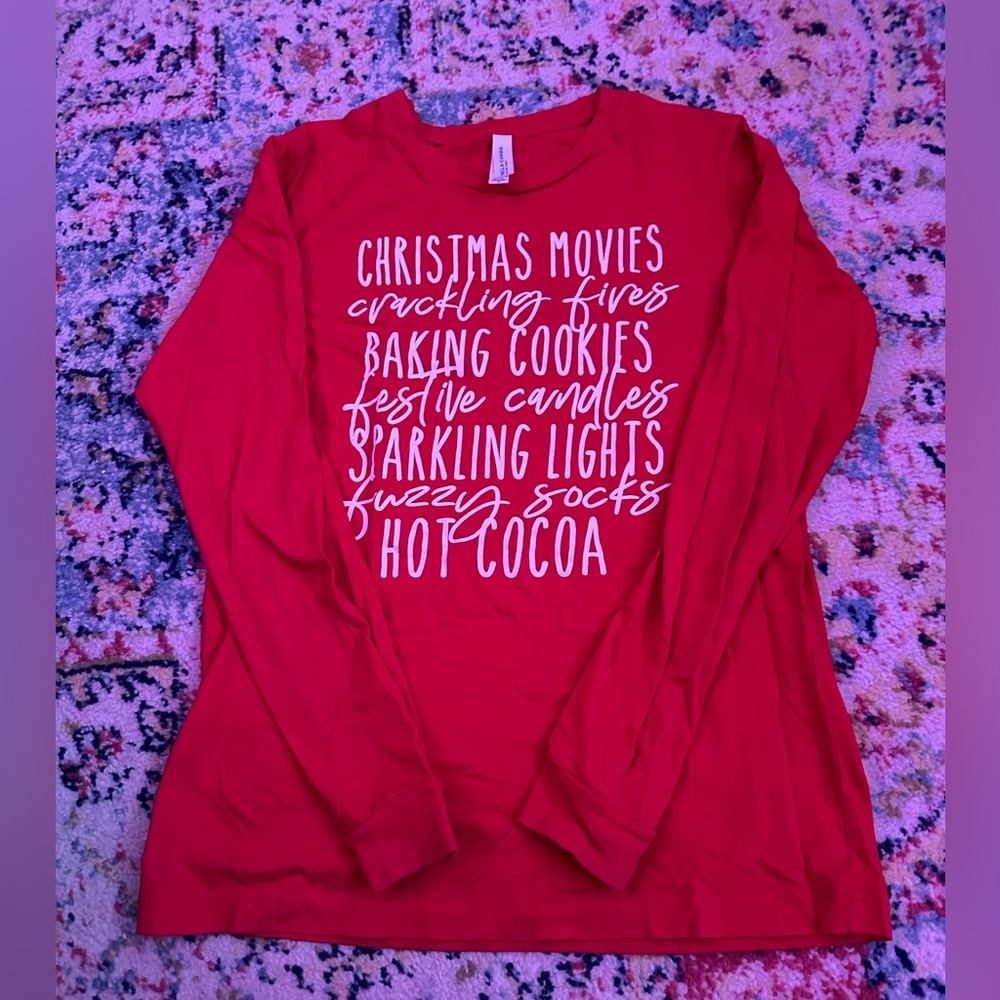 Christmas long sleeve T-shirt